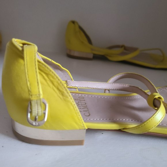 Women Yellow Vince Camuto sandal - Picture 3 of 3